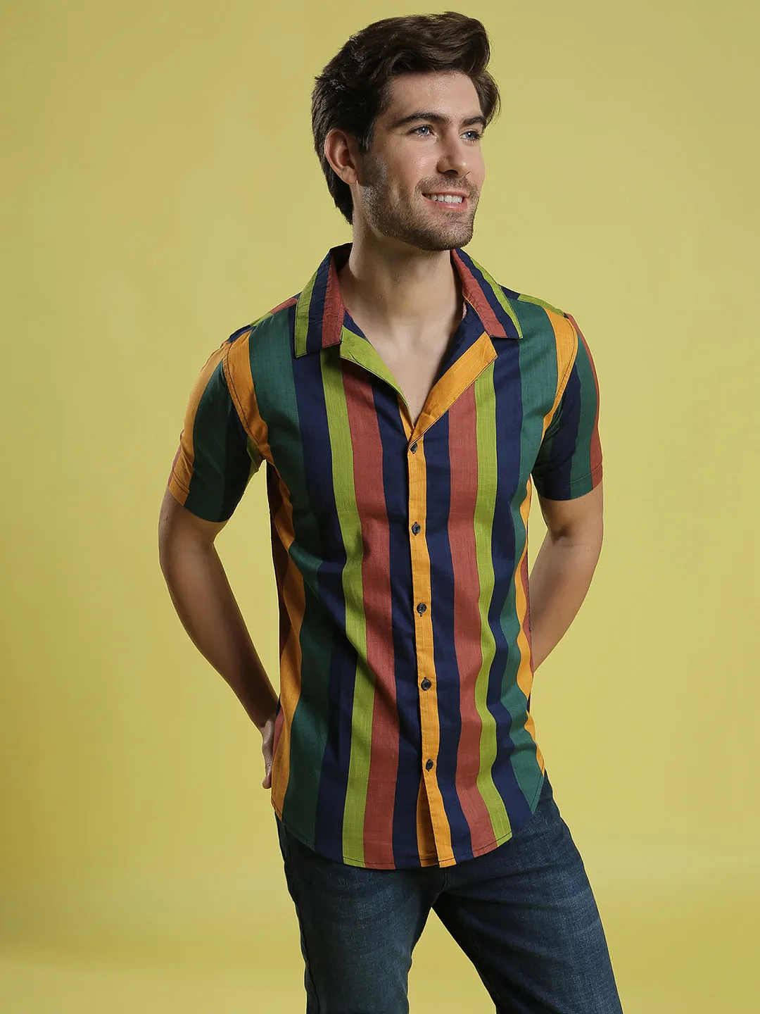 Campus Sutra Men Stylish Casual Shirt