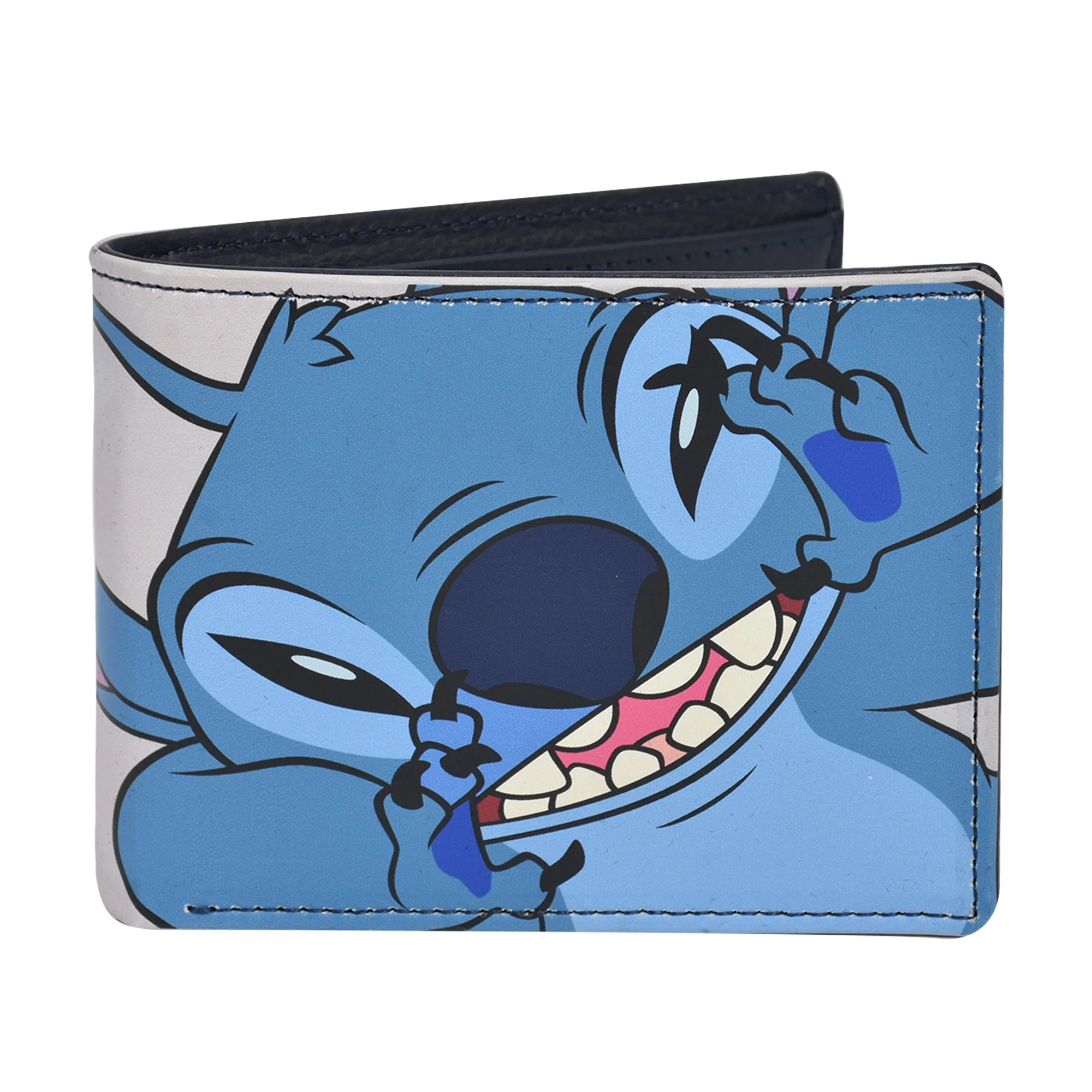 Disney's Stitch Bifold Wallet in a Decorative Tin Case, Multi
