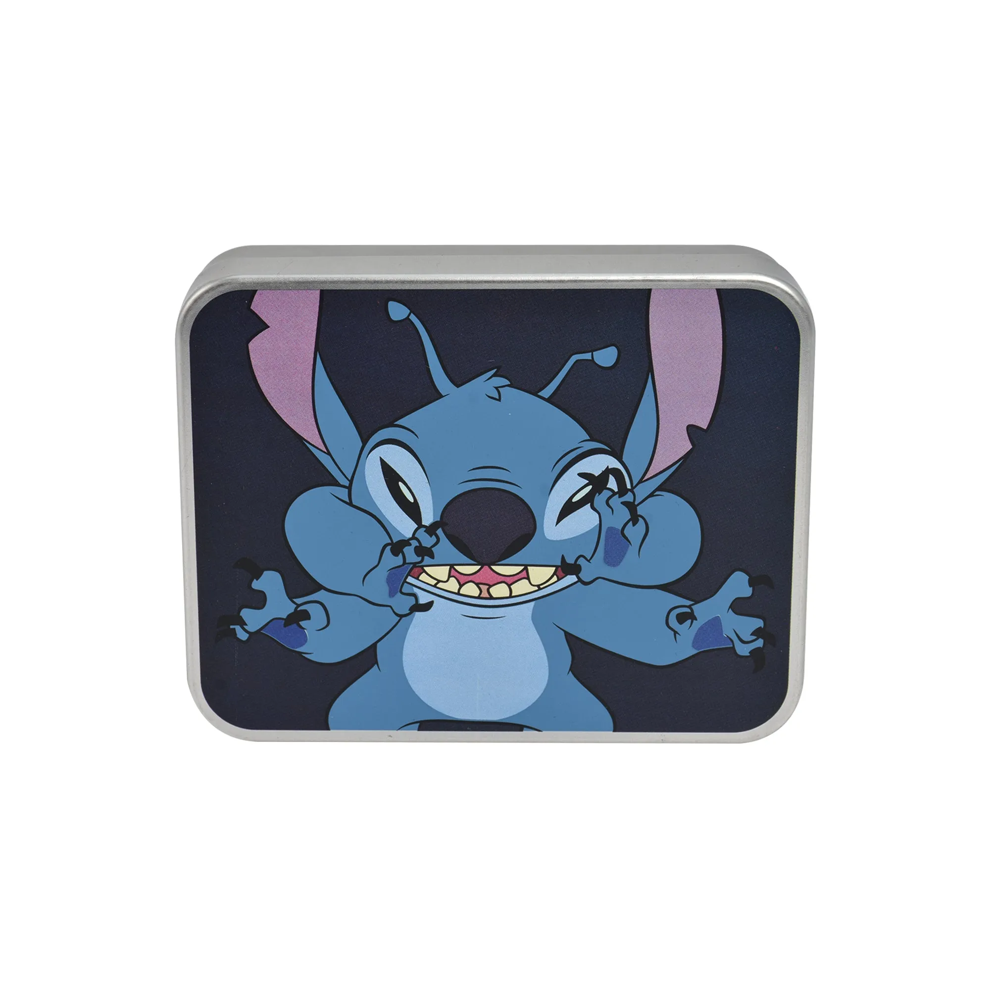 Disney's Stitch Bifold Wallet in a Decorative Tin Case, Multi