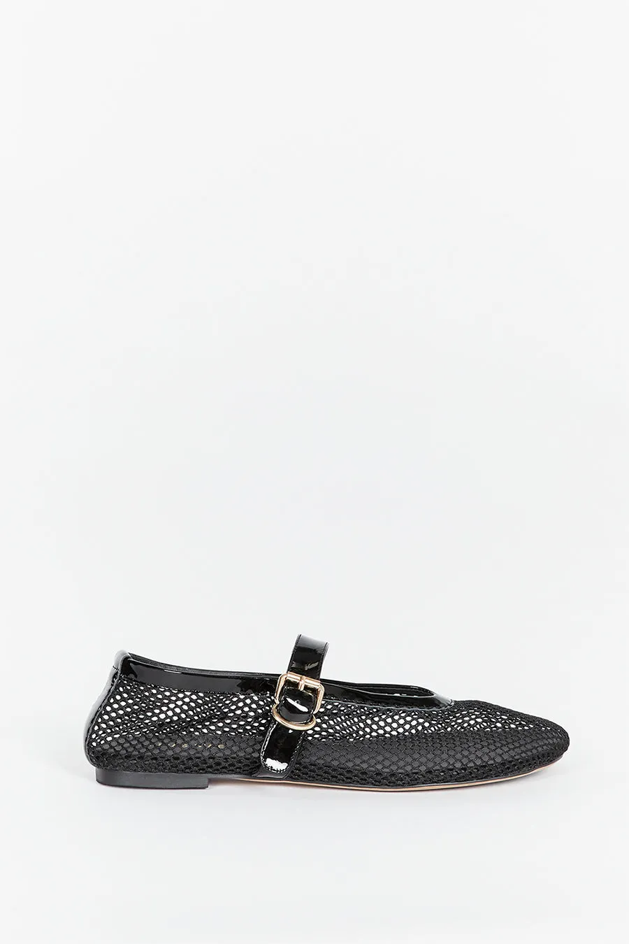 Dissh ALIAS MAE PIA BLACK BALLET FLAT