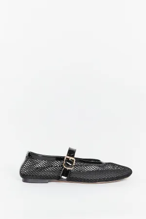 Dissh ALIAS MAE PIA BLACK BALLET FLAT