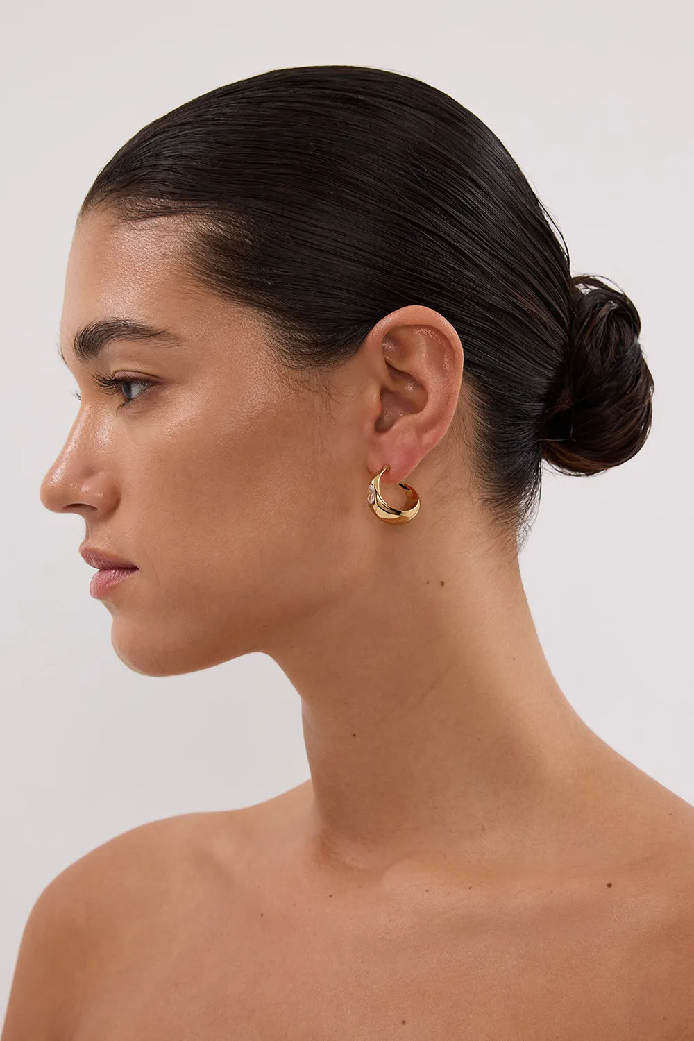 Dissh AMBER SCEATS ANSEL EARRING GOLD