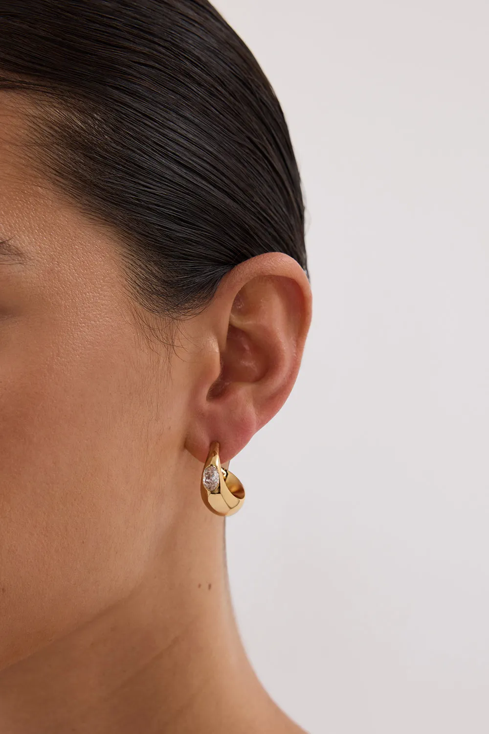 Dissh AMBER SCEATS ANSEL EARRING GOLD