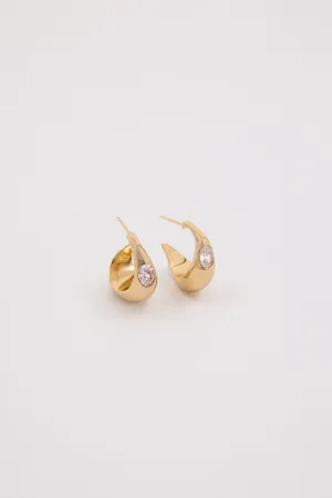 Dissh AMBER SCEATS ANSEL EARRING GOLD