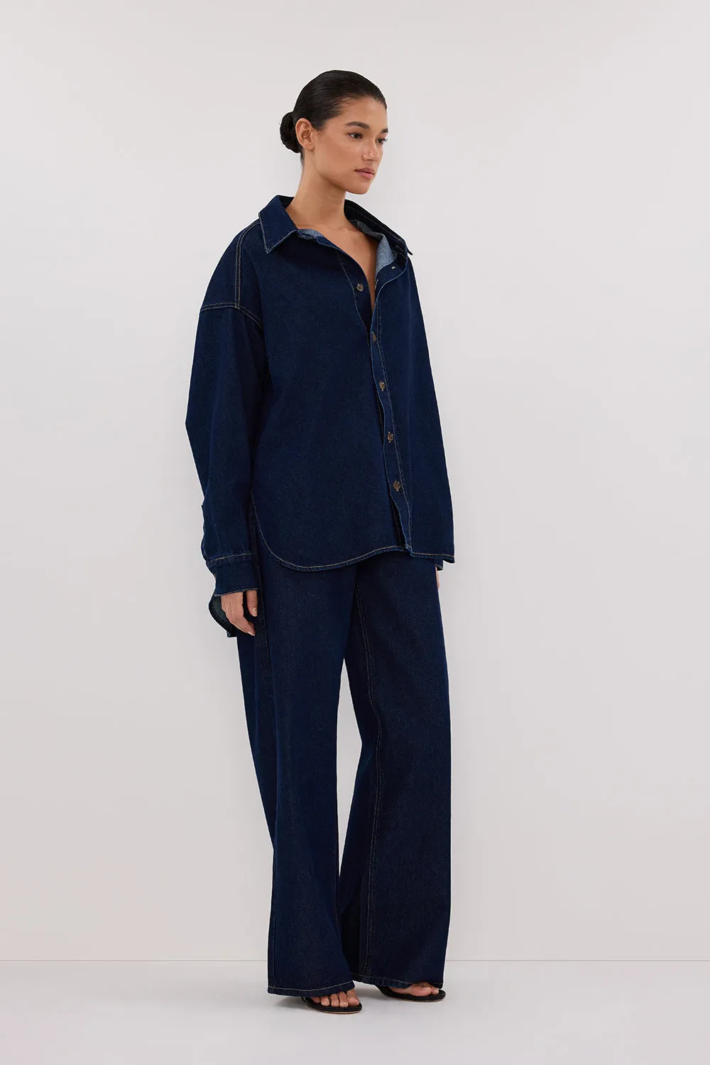 Dissh ASHTON INDIGO DENIM SHIRT