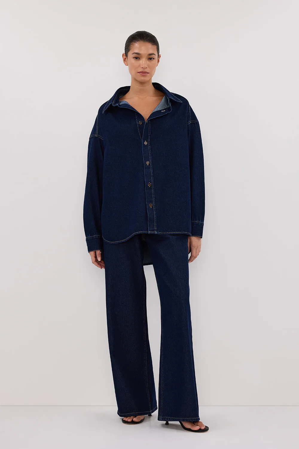 Dissh ASHTON INDIGO DENIM SHIRT