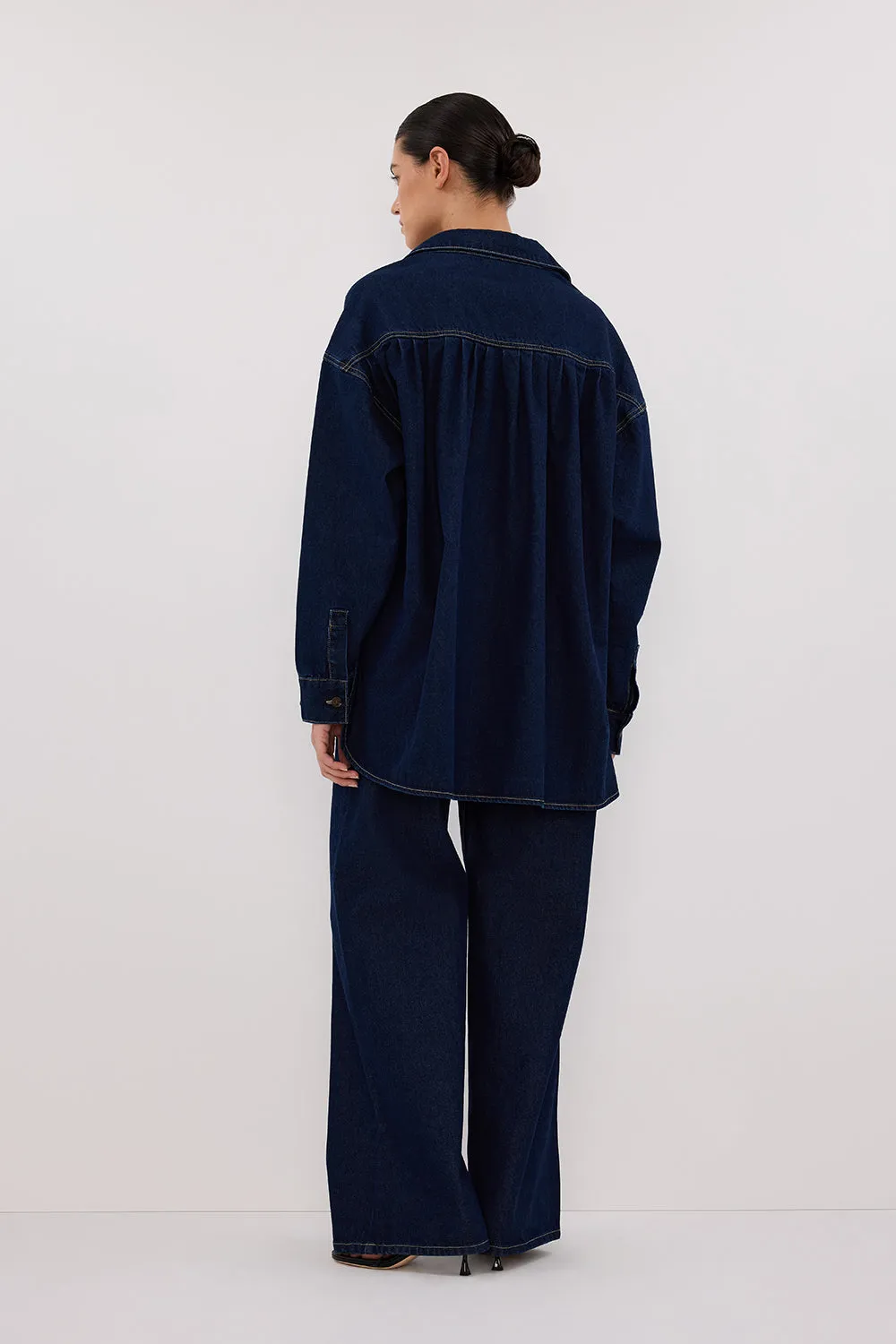 Dissh ASHTON INDIGO DENIM SHIRT
