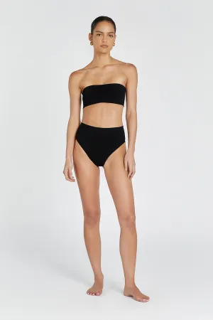 Dissh BASE BLACK BANDEAU TOP