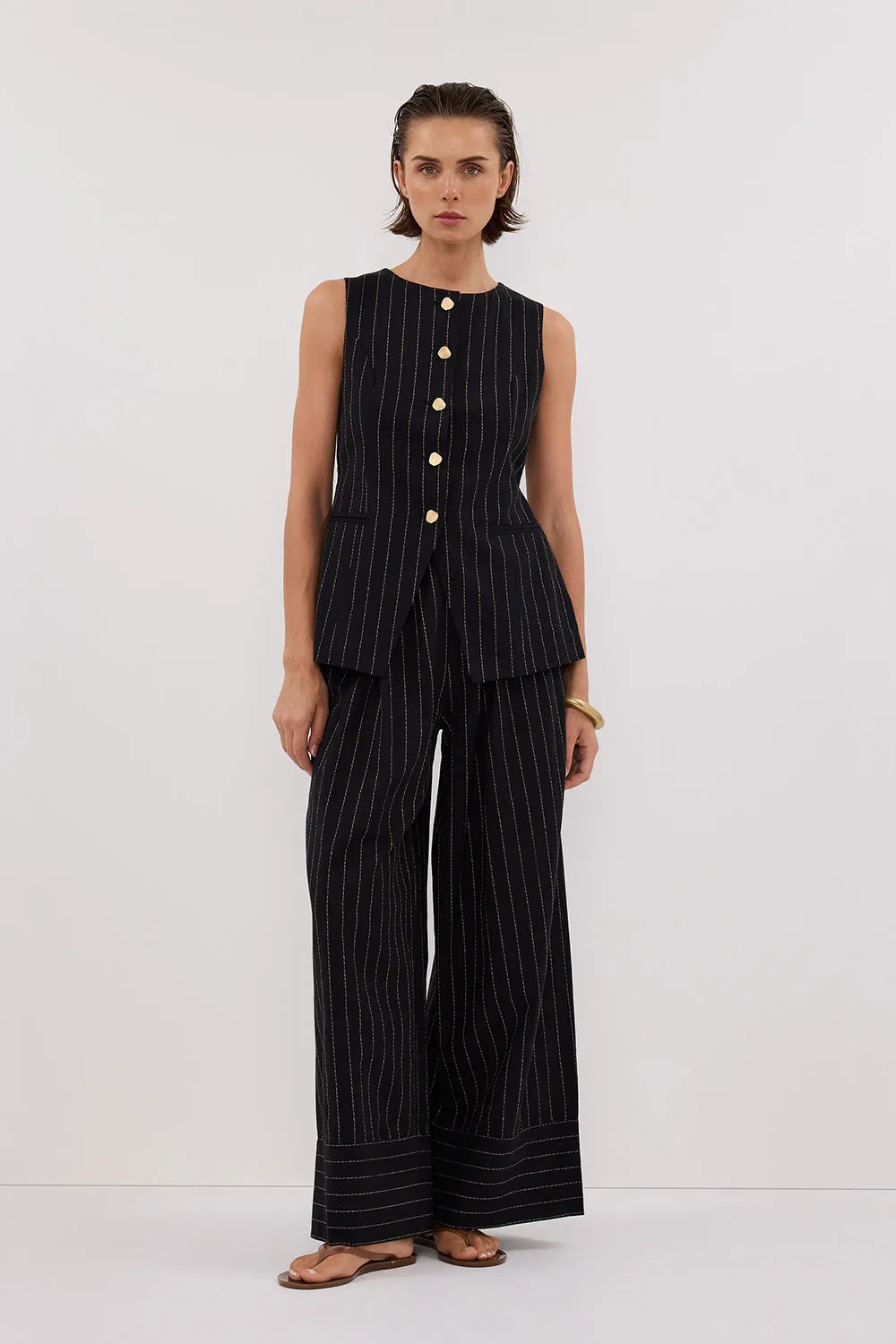 Dissh BOSTON STRIPE PANT