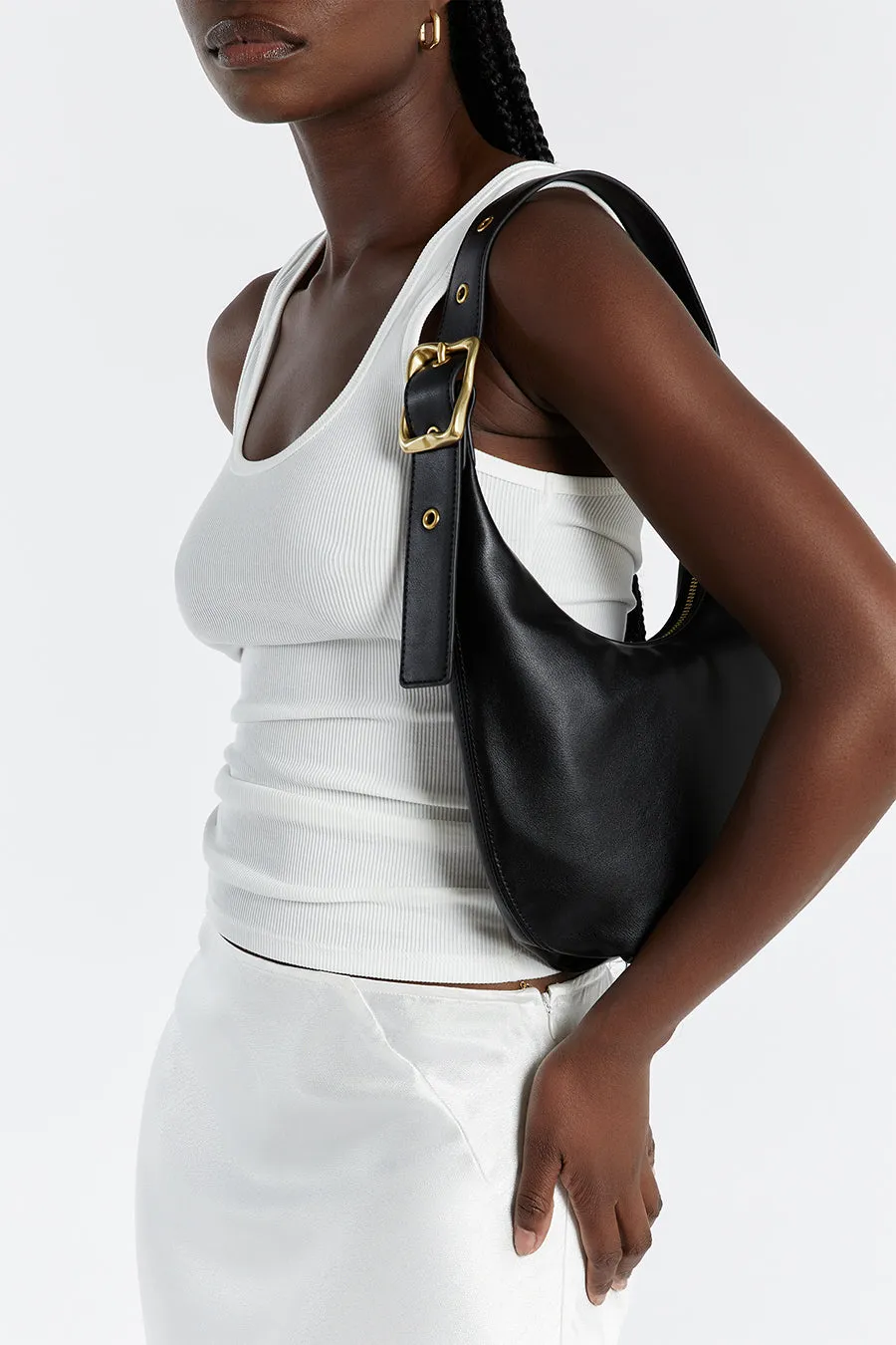 Dissh BRIE LEON EVERY CROISSANT BAG BLACK