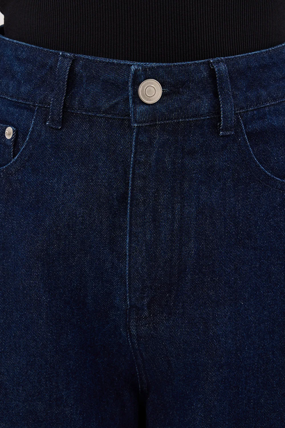 Dissh CALEB INDIGO BARREL LEG JEAN