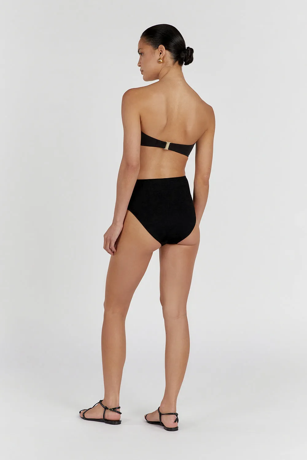 Dissh CALLIE BLACK BANDEAU TOP
