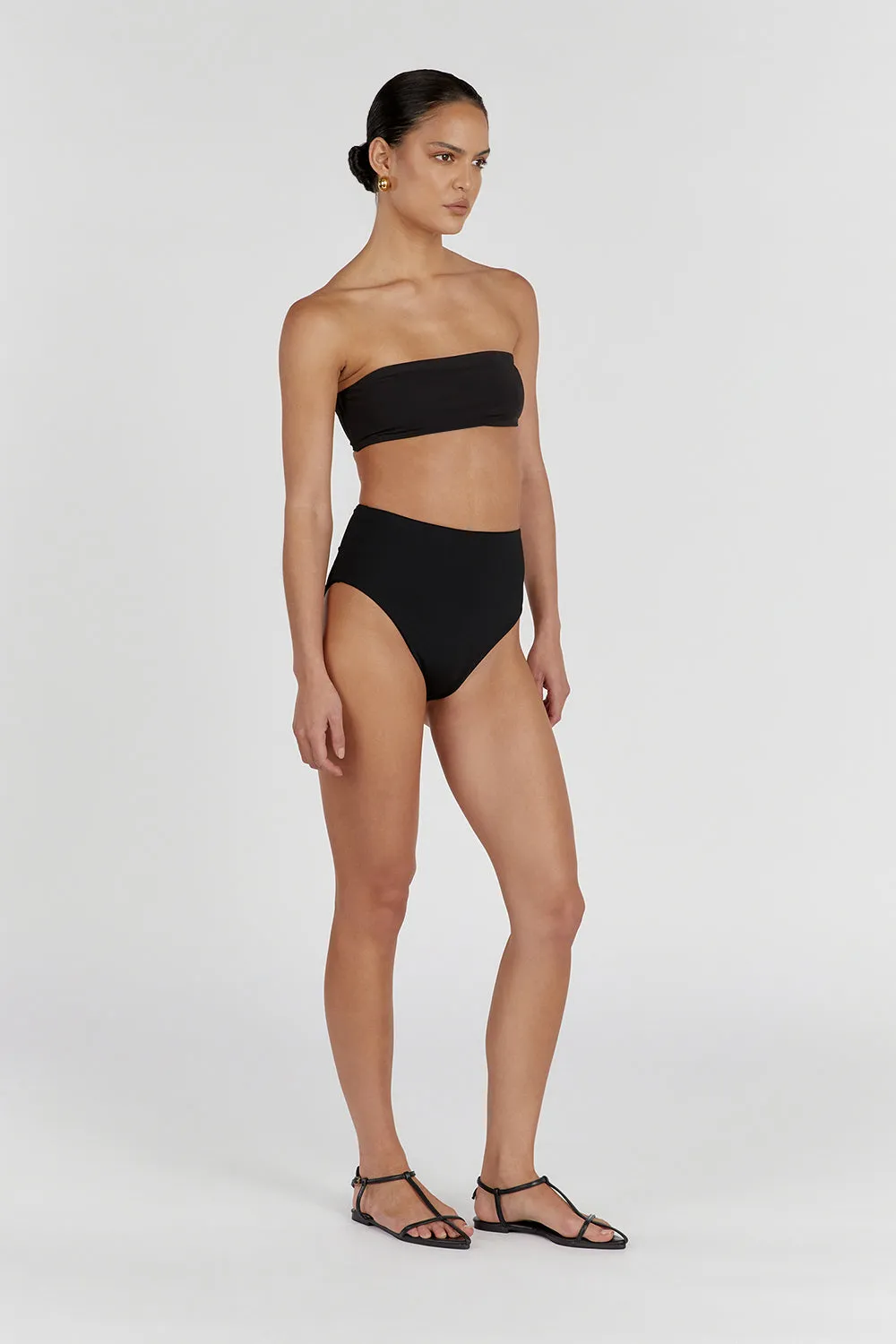 Dissh CALLIE BLACK BANDEAU TOP
