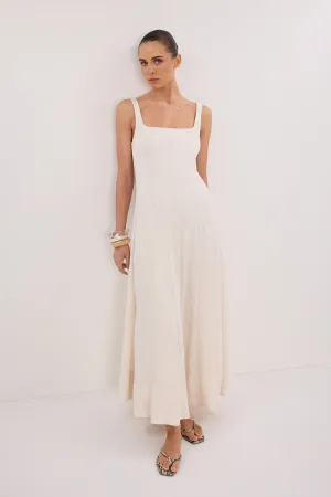 Dissh CANNE CREAM MIDI DRESS