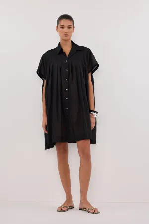 Dissh CARMEL BLACK RAMIE MINI DRESS