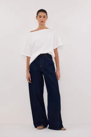 Dissh CARSON INDIGO TALL WIDE LEG JEAN