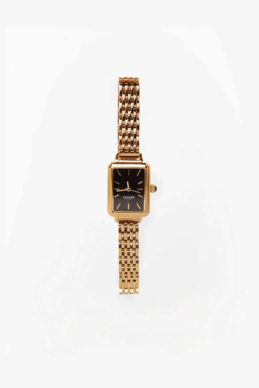 Dissh CENDRE MAISON GOLD/BLACK WATCH