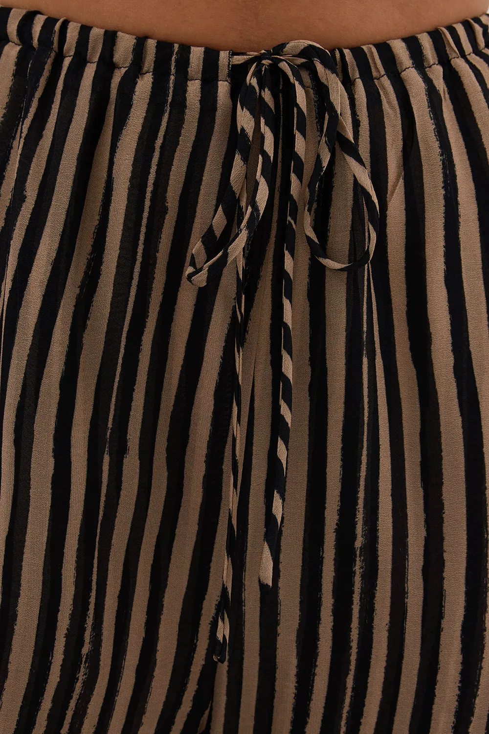 Dissh CHARLI TAN STRIPE PANT