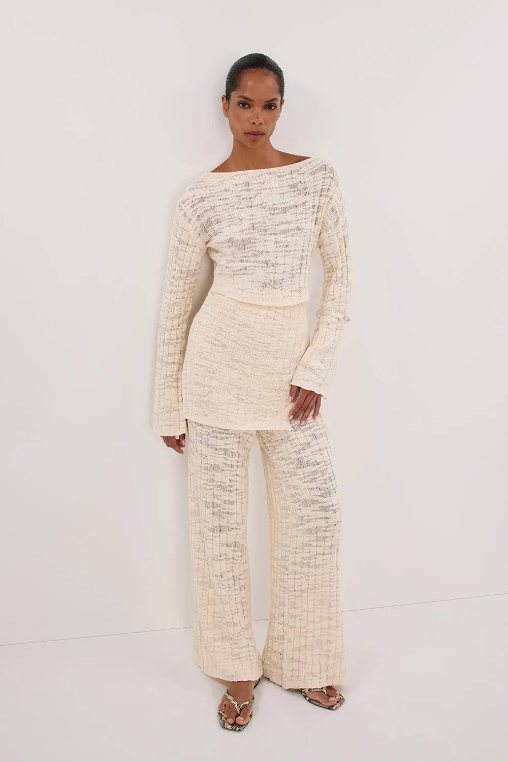 Dissh CIA NATURAL KNIT PANT