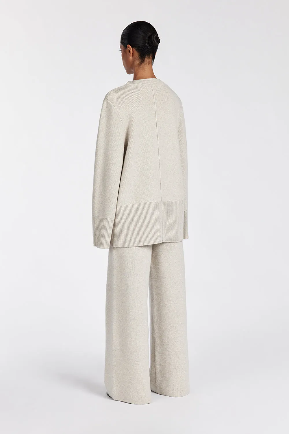 Dissh CLEMENCE OAT MARLE KNIT PANT