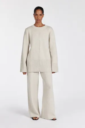 Dissh CLEMENCE OAT MARLE KNIT PANT