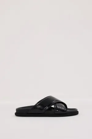 Dissh DOF STUDIOS BLACK ROSA SANDAL