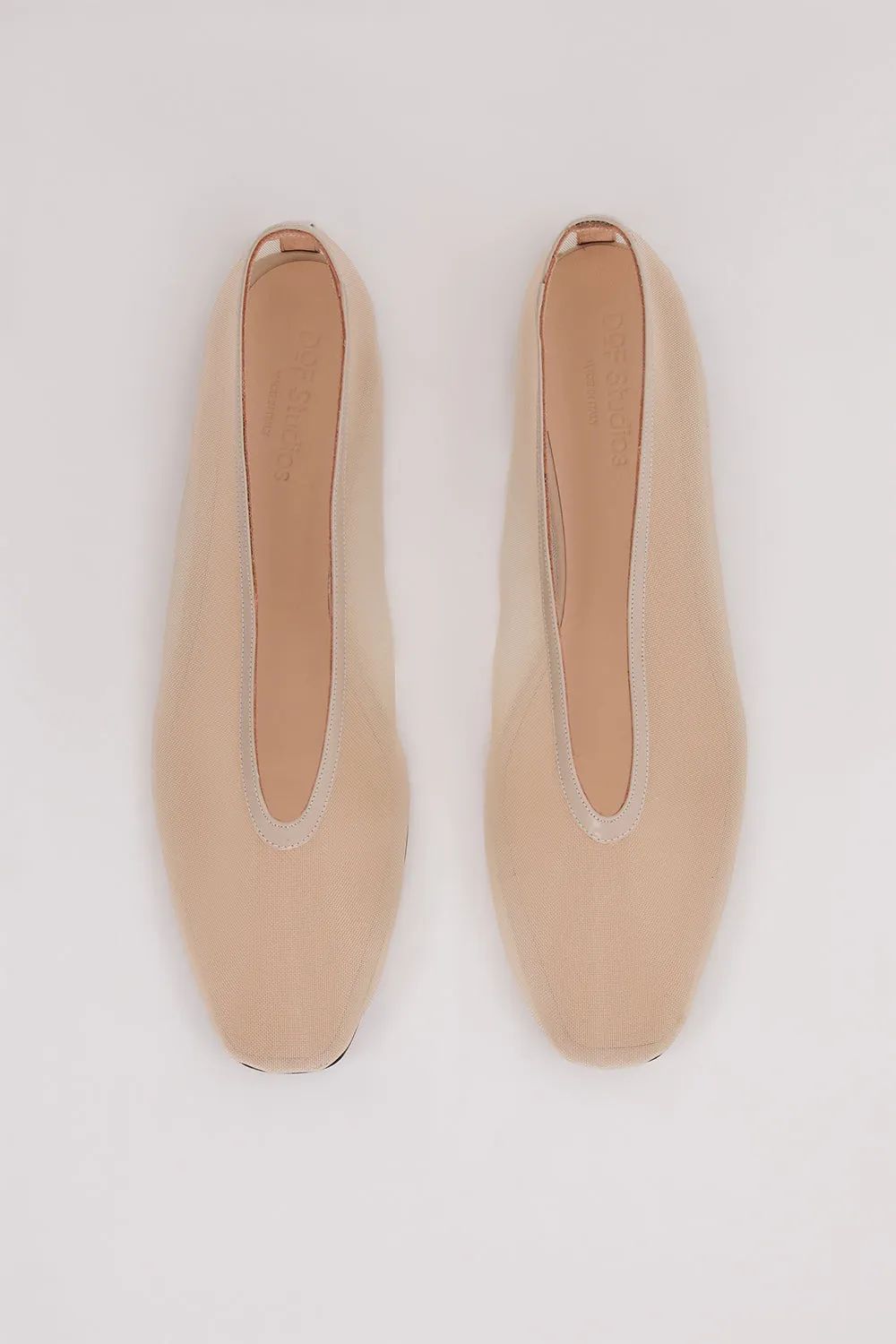 Dissh DOF STUDIOS MAISON NUDE MESH BALLET FLAT