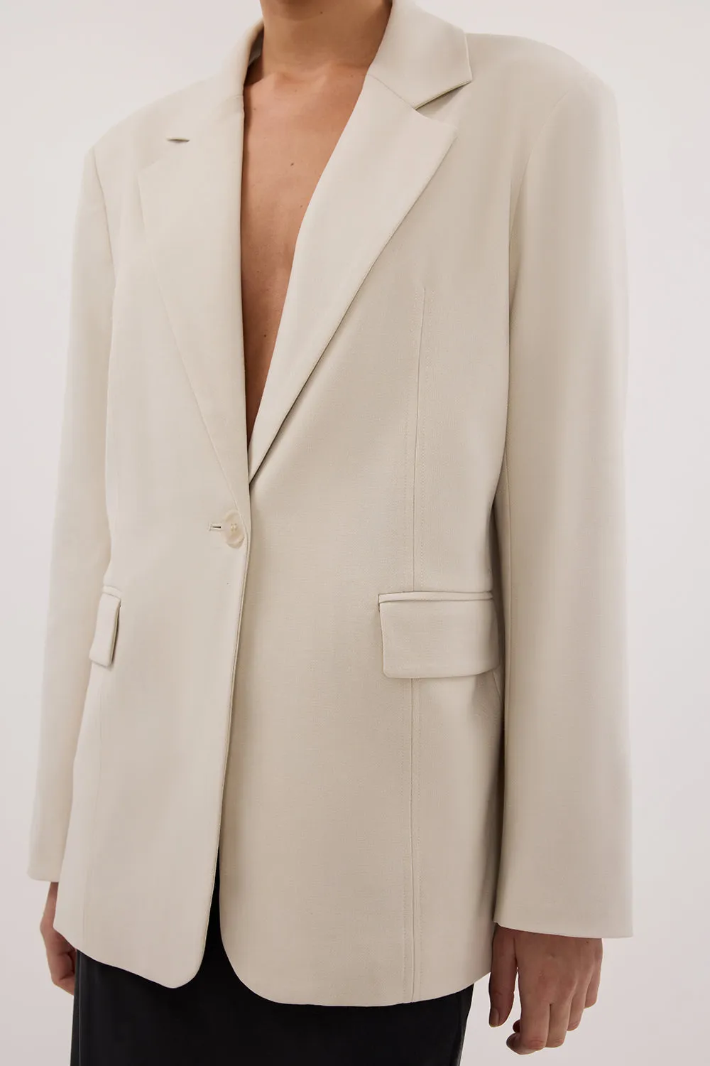Dissh EDEN PLASTER BOXY BLAZER