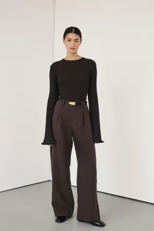 Dissh ELLE DARK CHOCOLATE PANT