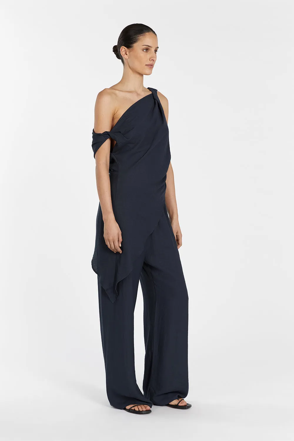 Dissh JOLIE SLATE MARLE DRAWSTRING PANT