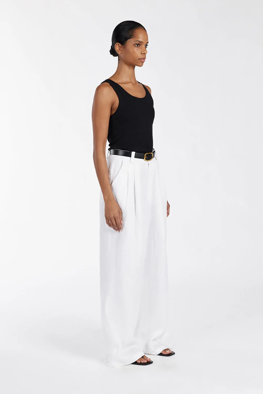 Dissh LEE BLACK KNIT TANK