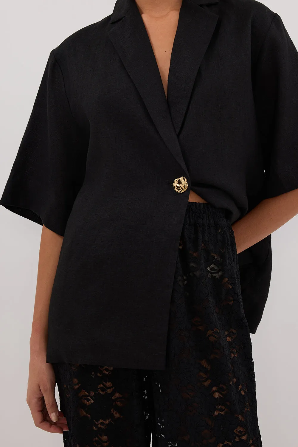 Dissh LOULA BLACK LACE PANT