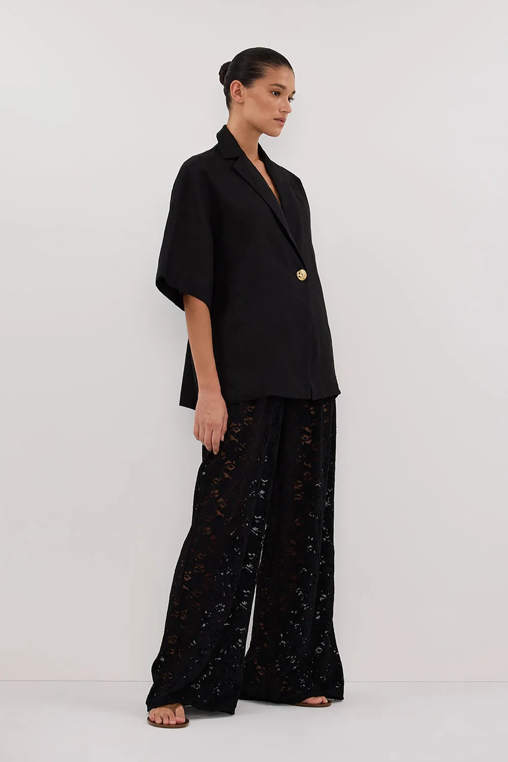 Dissh LOULA BLACK LACE PANT