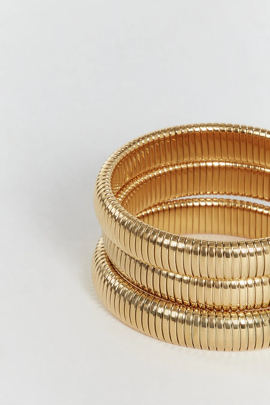 Dissh LUV AJ FLEX CHAIN BRACELETS GOLD