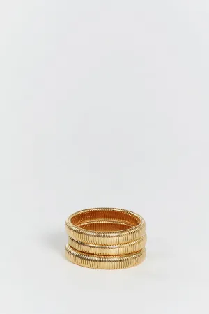 Dissh LUV AJ FLEX CHAIN BRACELETS GOLD