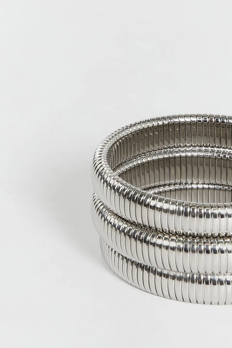 Dissh LUV AJ FLEX CHAIN BRACELETS SILVER