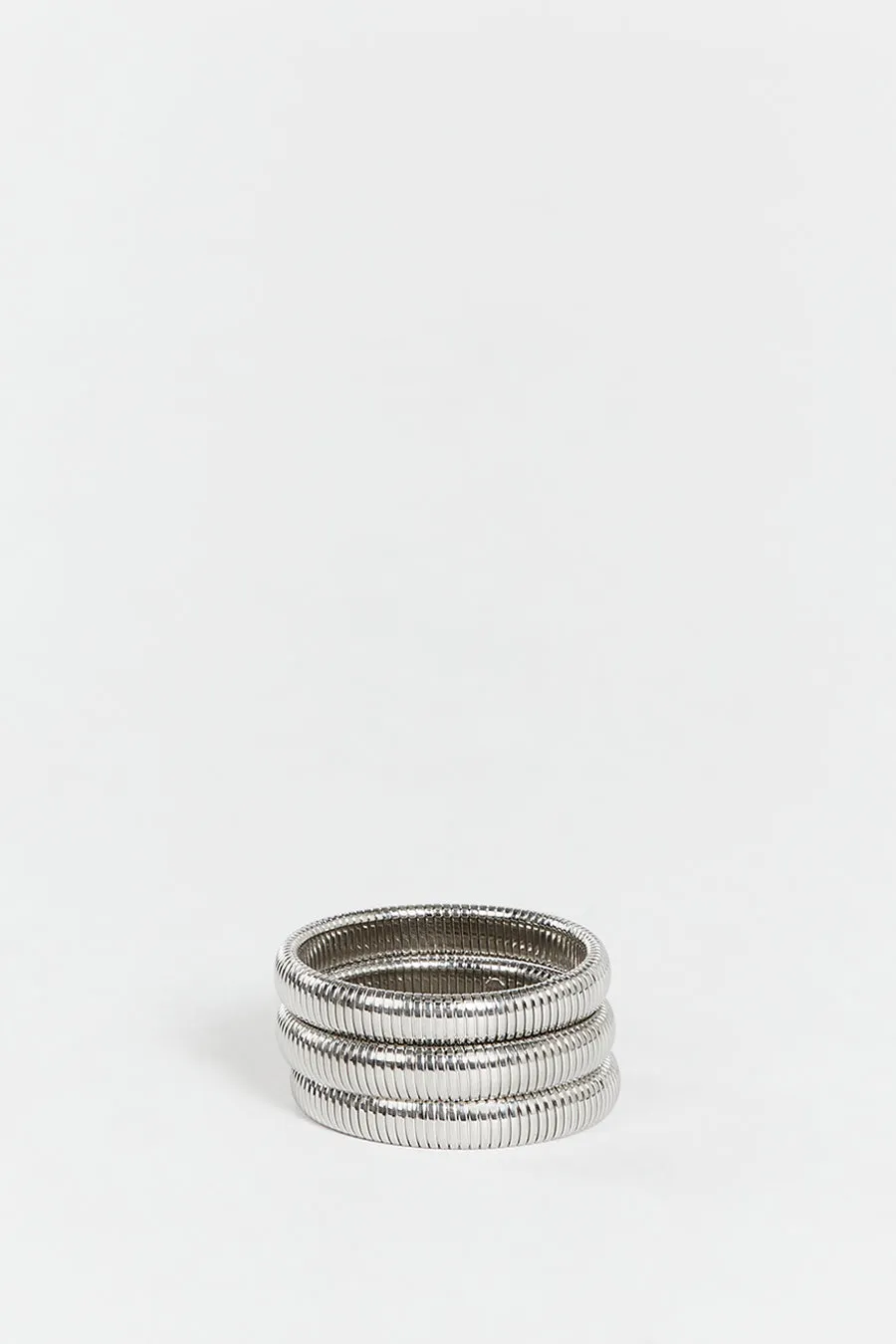 Dissh LUV AJ FLEX CHAIN BRACELETS SILVER