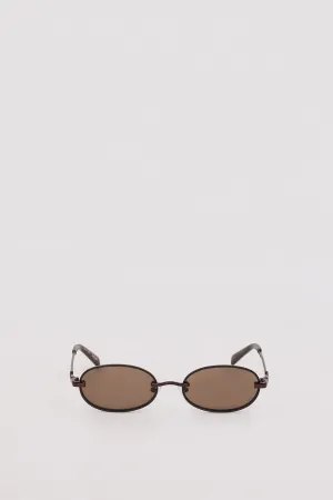 Dissh LUV LOU THE JEAN BRONZE SUNGLASSES