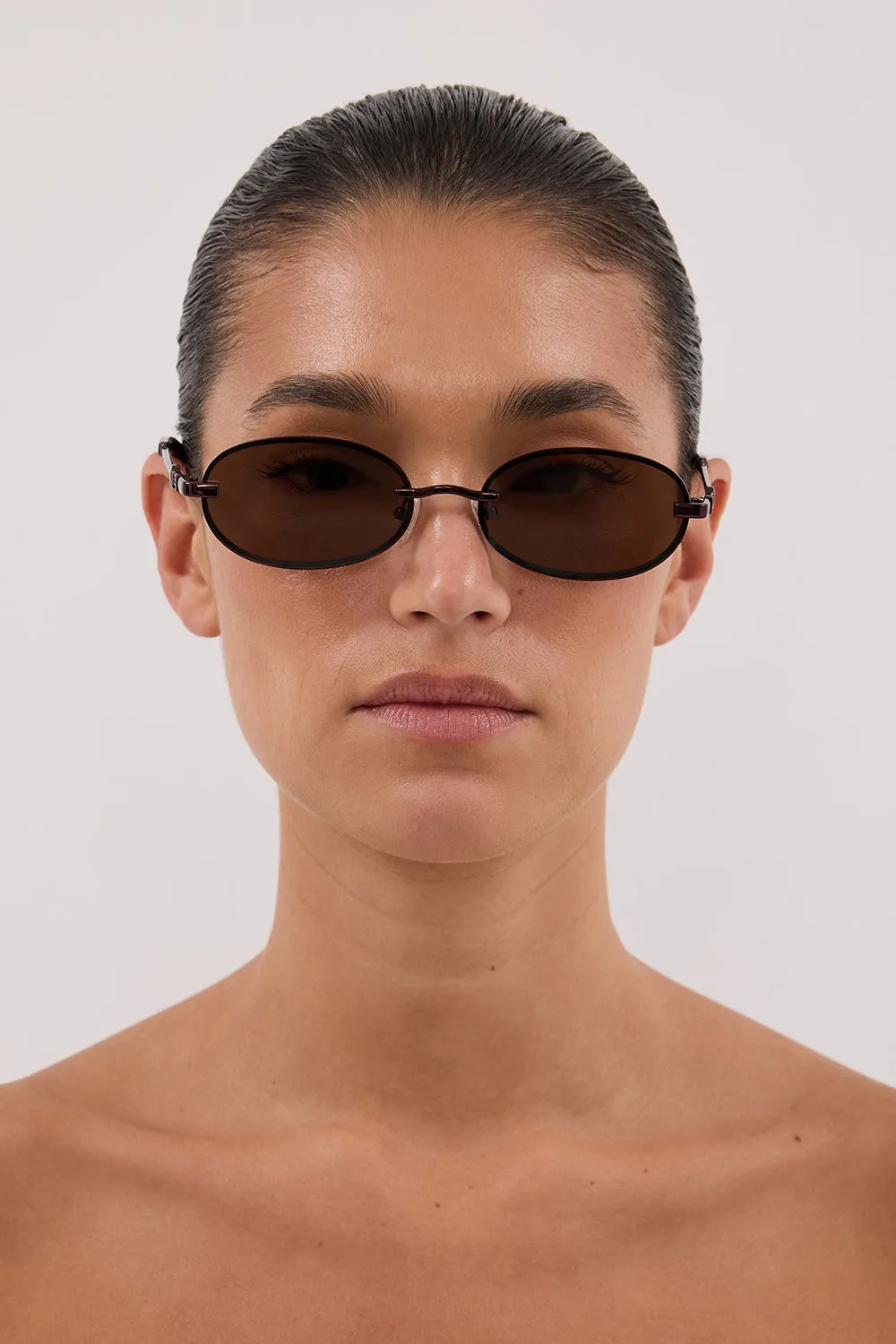 Dissh LUV LOU THE JEAN BRONZE SUNGLASSES
