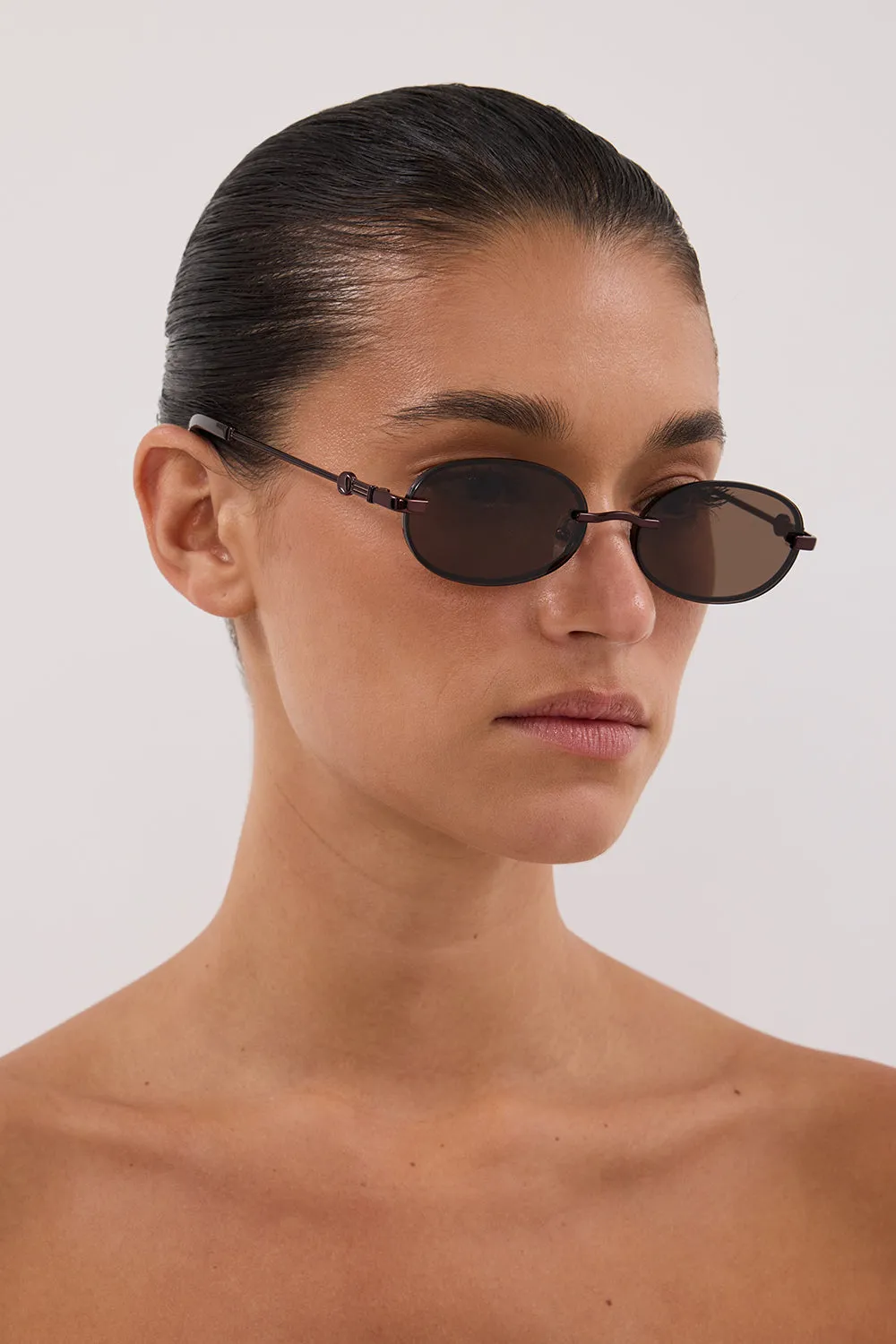 Dissh LUV LOU THE JEAN BRONZE SUNGLASSES