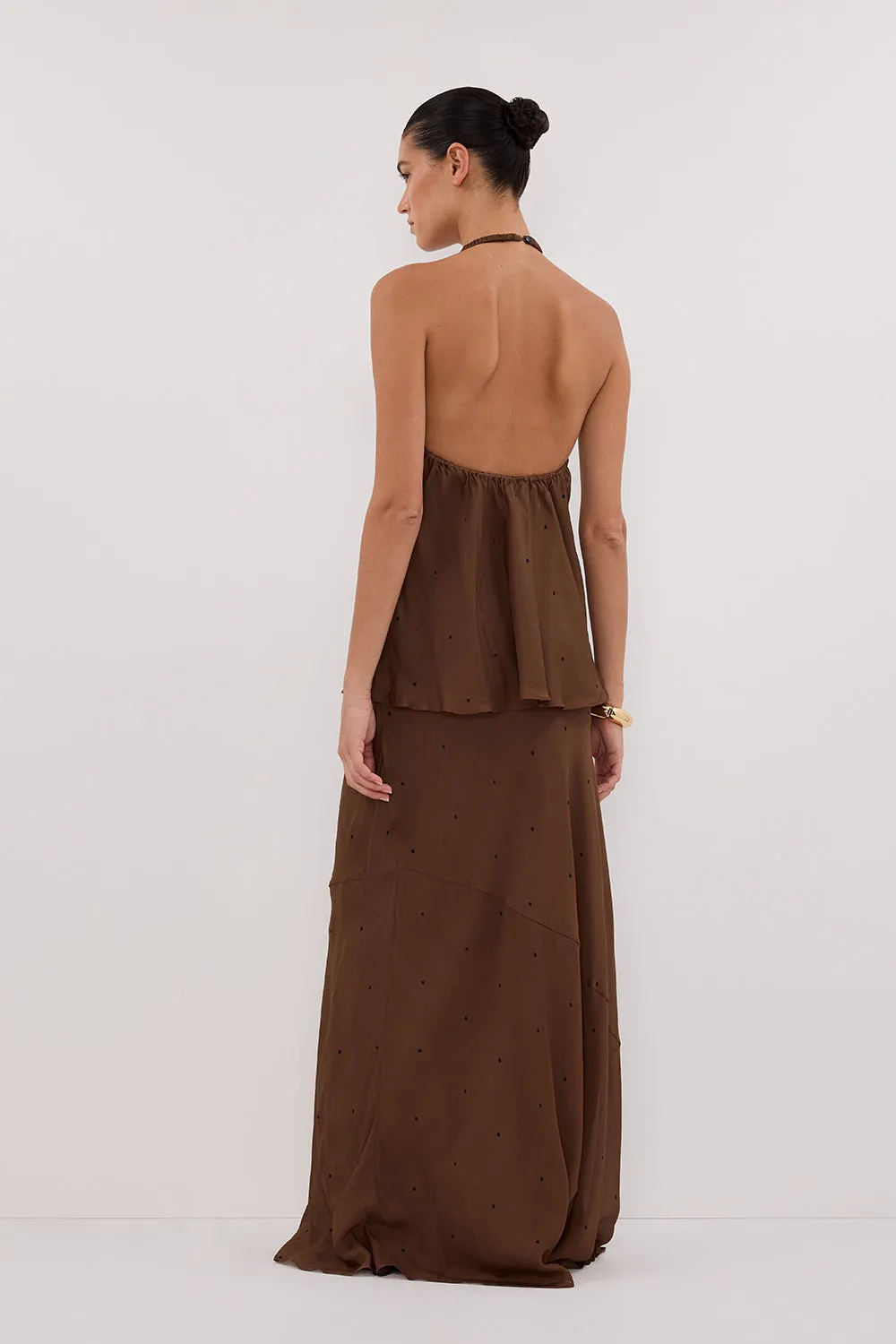 Dissh MELROSE FONDANT HALTER TOP