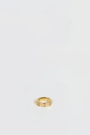 Dissh MÉGA CHAMBERS GOLD RING