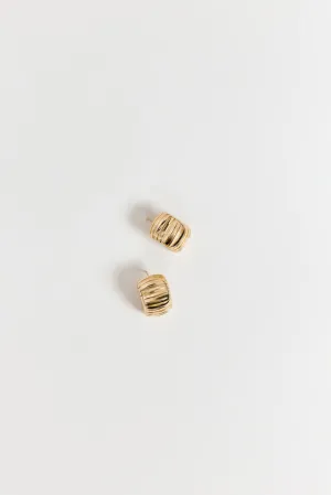 Dissh MÉGA STEP GOLD EARRING