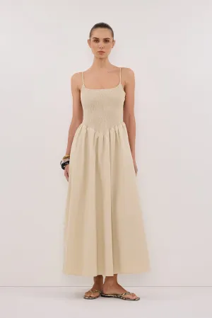Dissh MILANO STONE COTTON MIDI DRESS