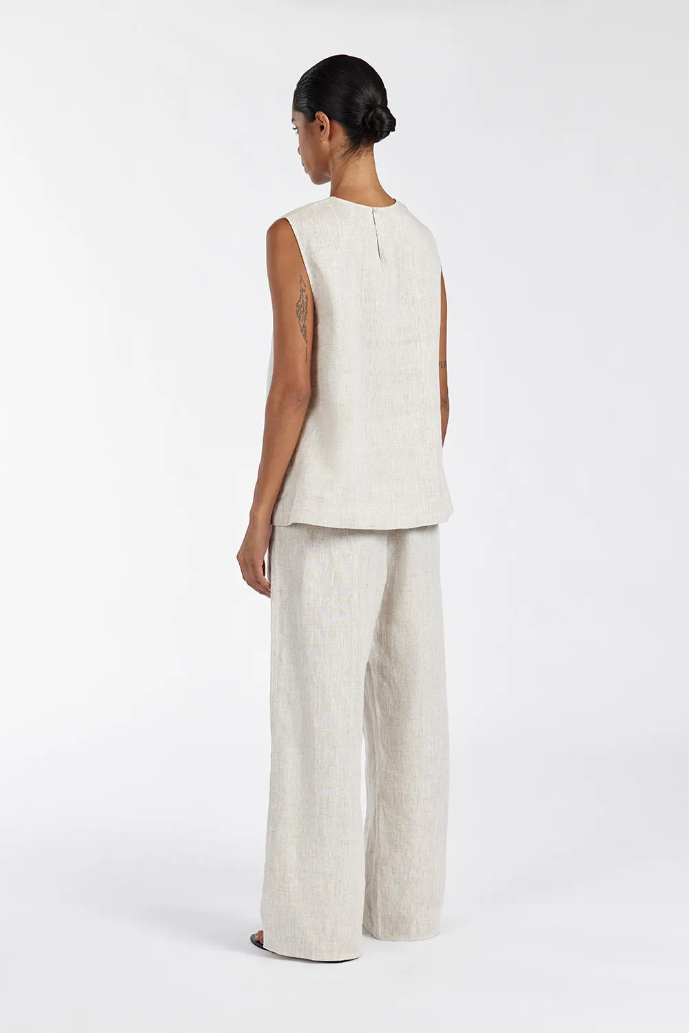 Dissh NALA NATURAL ELASTIC WAIST PANT