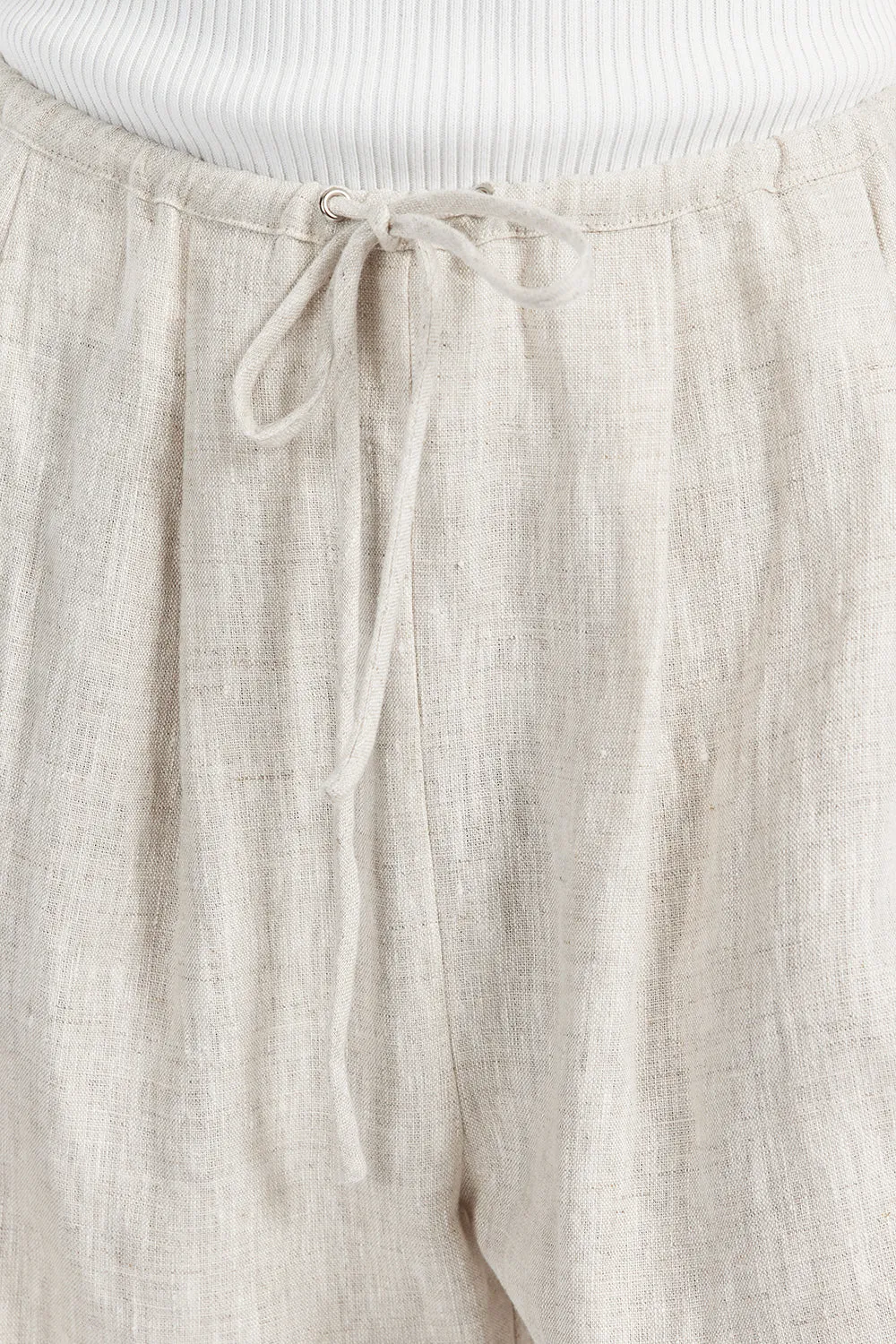 Dissh NALA NATURAL ELASTIC WAIST PANT