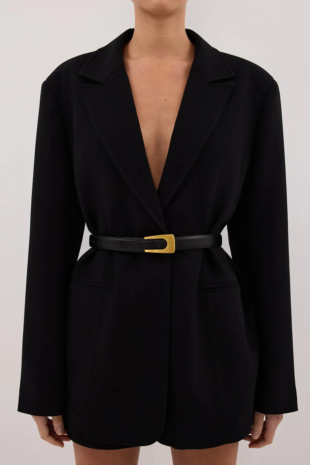 Dissh NOAH THE LABEL BLACK CLASSIC BELT