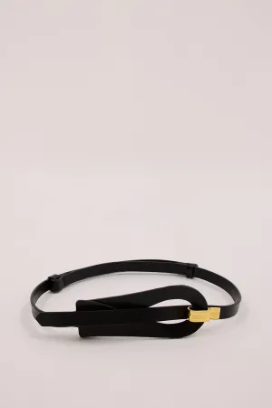 Dissh NOAH THE LABEL BLACK LOOP STREET STYLE BELT