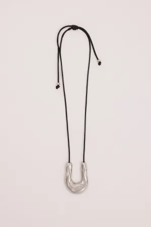 Dissh NOAH THE LABEL SILVER FLUID NECKLACE