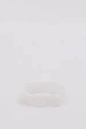 Dissh NOAH THE LABEL WHITE RESIN BANGLE